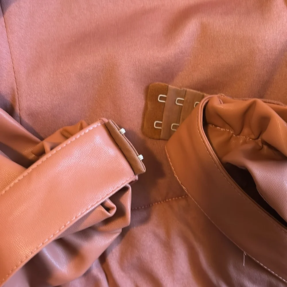 Rust Mini Dress - Picture 4 of 8